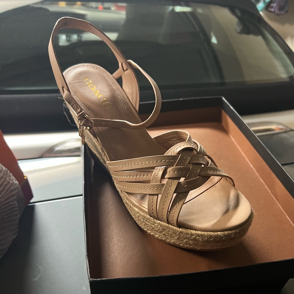Coach Espadrilles size 11 brand new in box